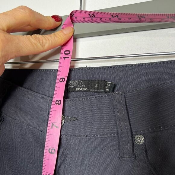 PrAna Gray Stretch Skinny Pants Accents - Picture 6 of 12